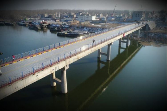 一橋飛架南北，舊貌換新顏–渦陽縣高爐大橋危橋改造紀(jì)實(shí)